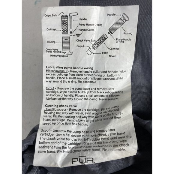 PUR Hiker Portable Water Micro-filter Good Condition - Picture 6 of 6